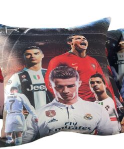 Cojin Cristiano Ronaldo 35x35cm Diseño Ambos Lados Cr7