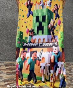 Toalla De Baño Minecraft The Movie Regalos De Tendencia!